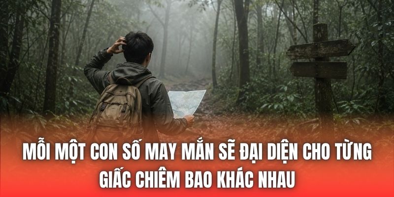 Mỗi một con số may mắn sẽ đại diện cho từng giấc chiêm bao khác nhau